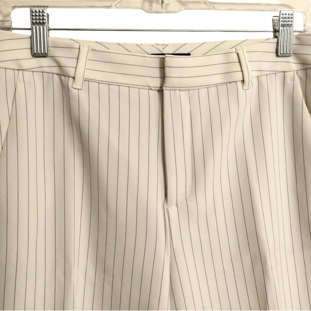 Banana Republic Striped Blazer and Pants Size 2 Beige Suit NWTO - Picture 11 of 15